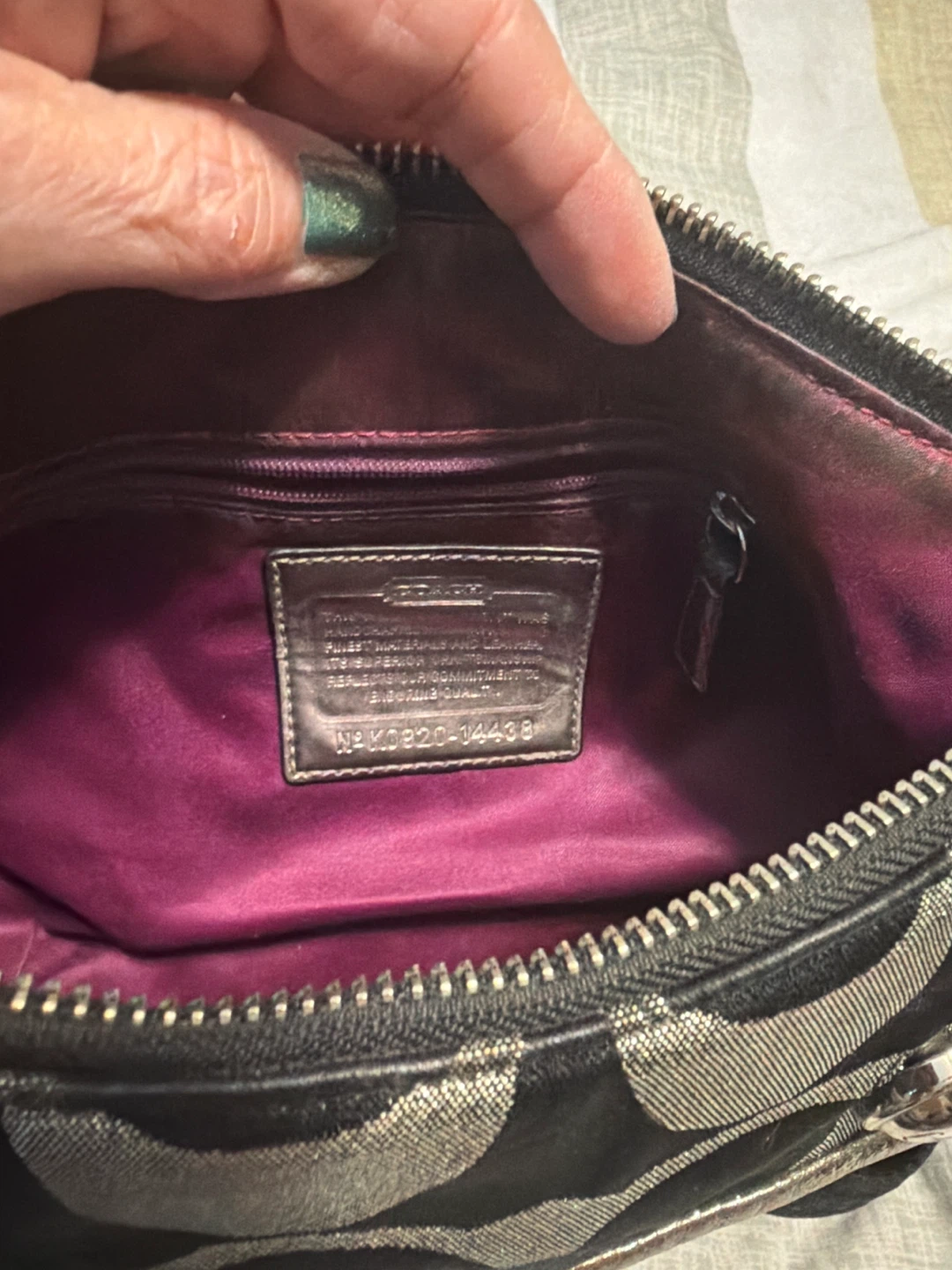 Coach Signature C Monogram Shoulder Bag - photo 3