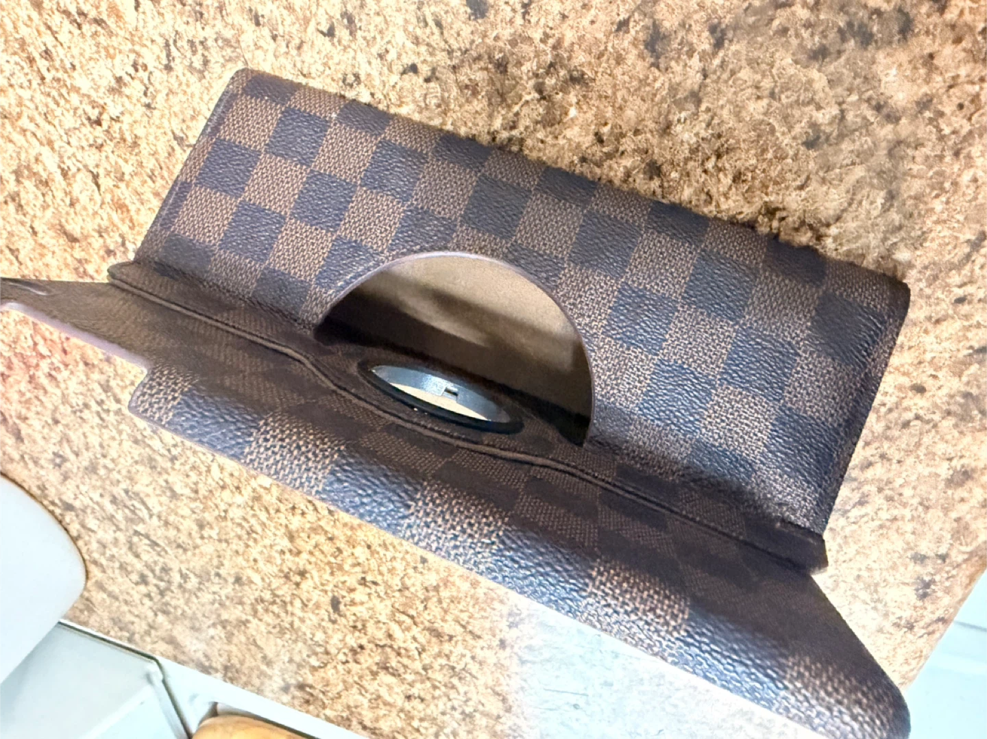 Case table iPad mini Brown Checkerboard Tablet Case - photo 2