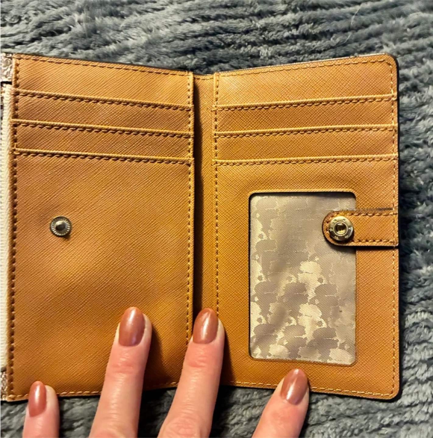 Karl Lagerfeld Paris Brown Monogram Wallet - photo 3