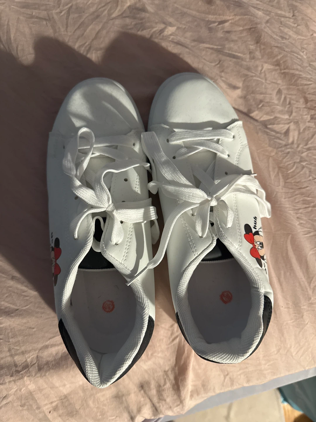 White Minnie Mouse Sneakers - photo 2