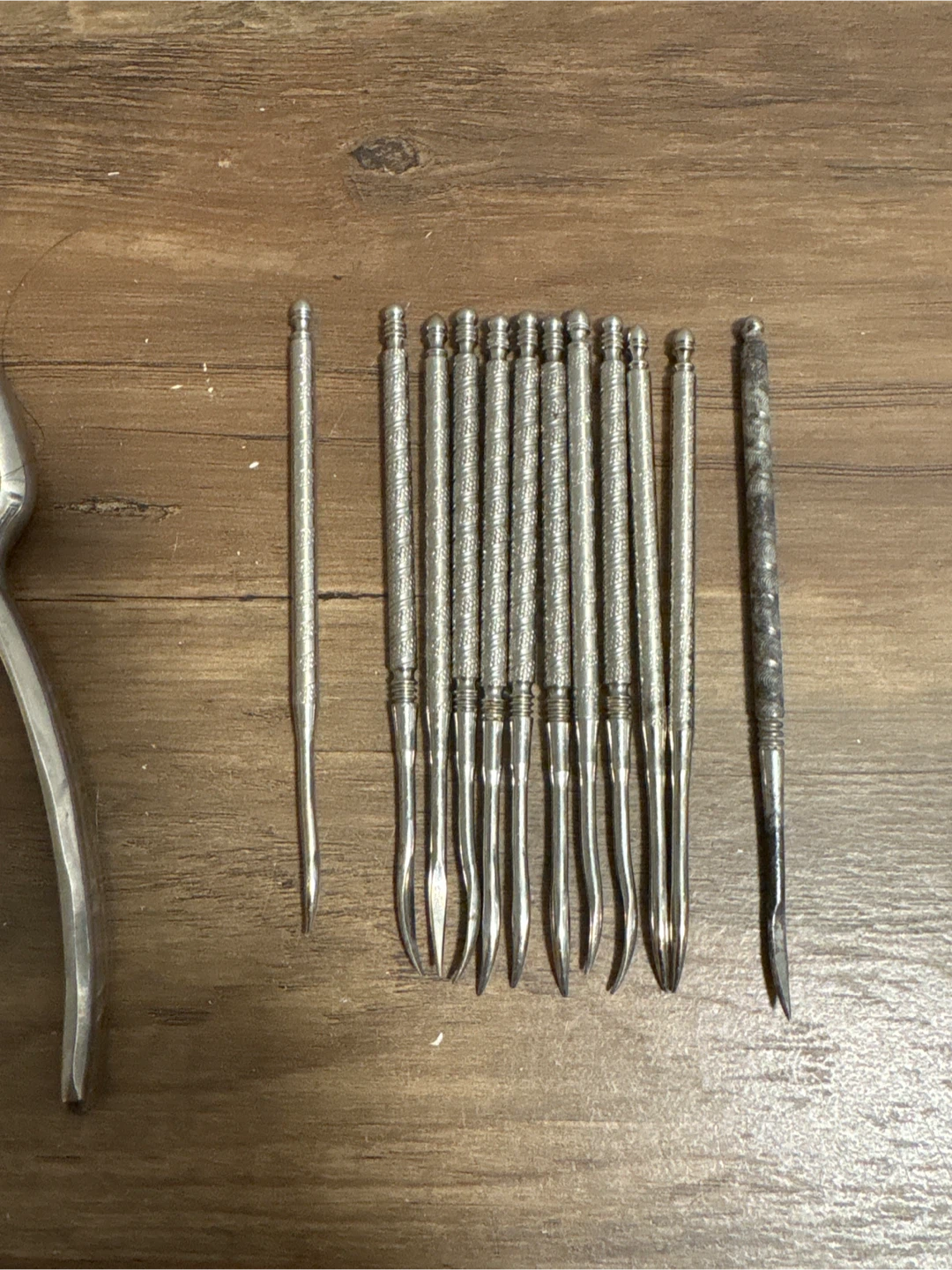 Vintage Nut Cracker and Picks Set - photo 3