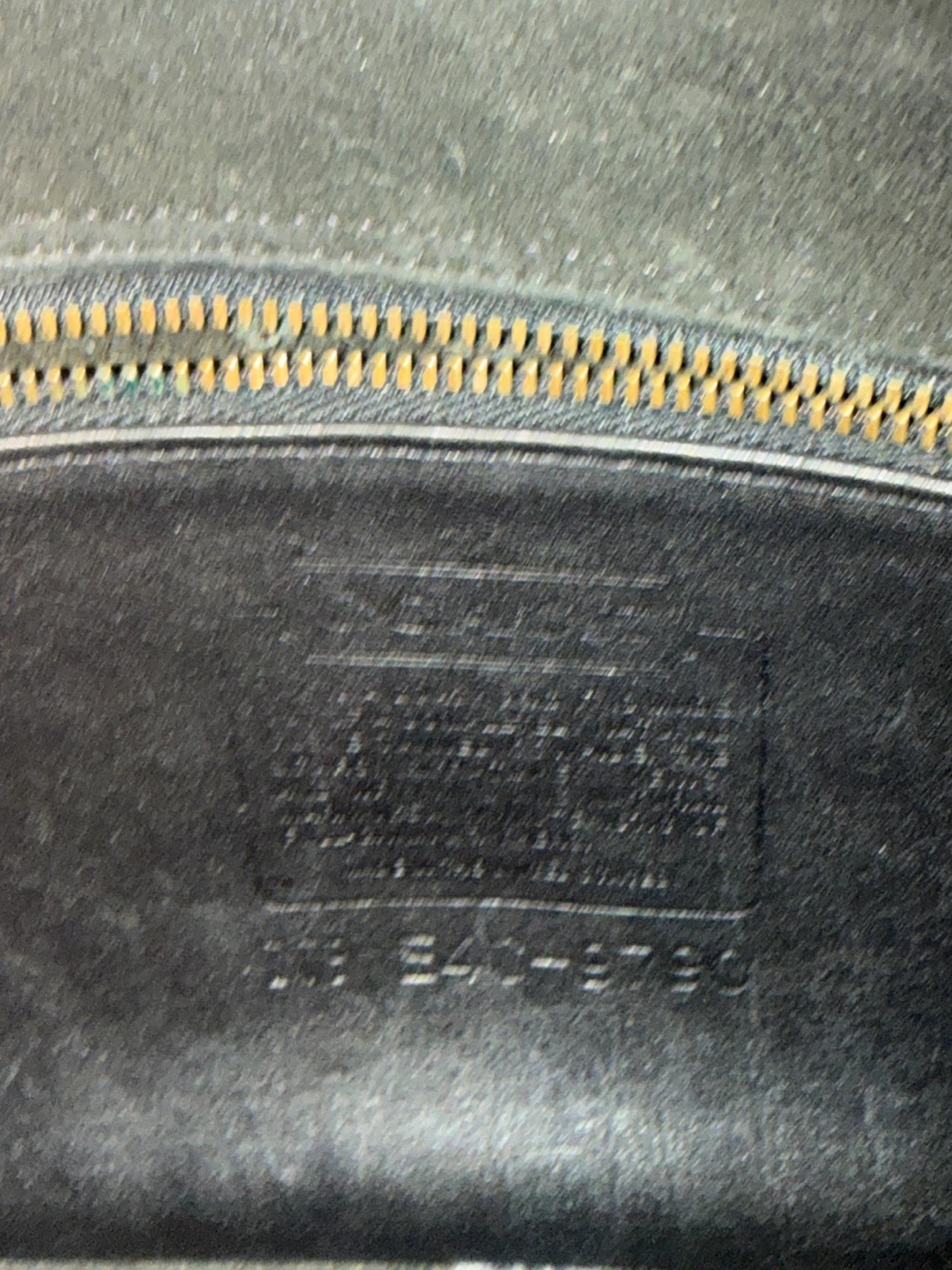 Coach Black Leather Flap Shoulder Bag - photo 3