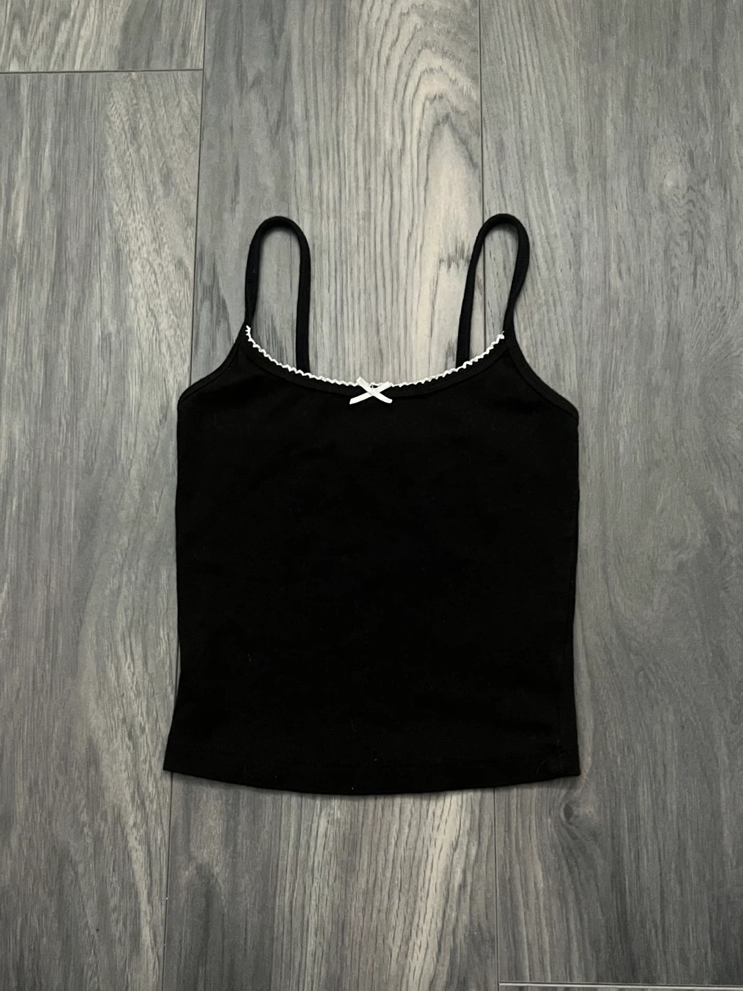 Garage Black Cami Tank Top | Women