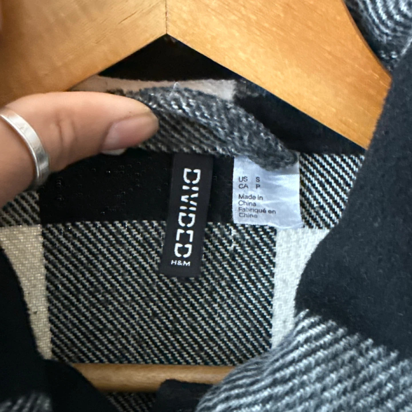 Black & White Plaid Jacket - photo 3