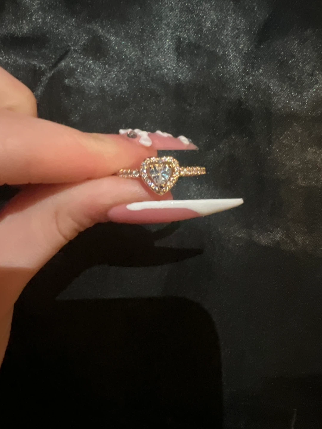 gold pandora ring - photo 4