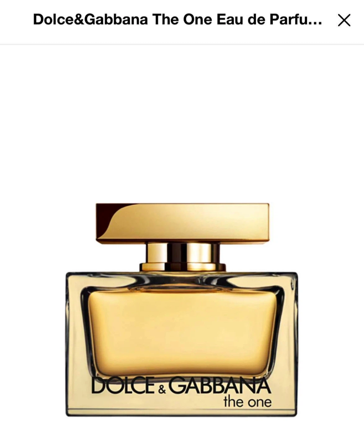 Mini Travel Size Dolce & Gabbana The One 5 ml / 0.17 oz.