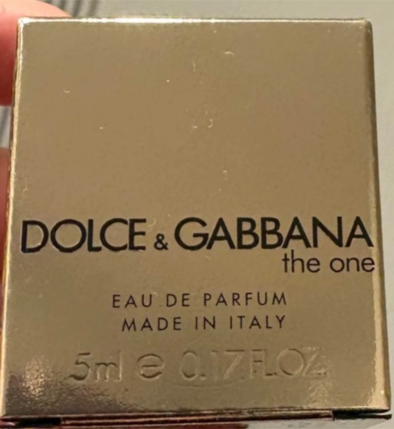 Mini Travel Size Dolce & Gabbana The One 5 ml / 0.17 oz. - photo 2
