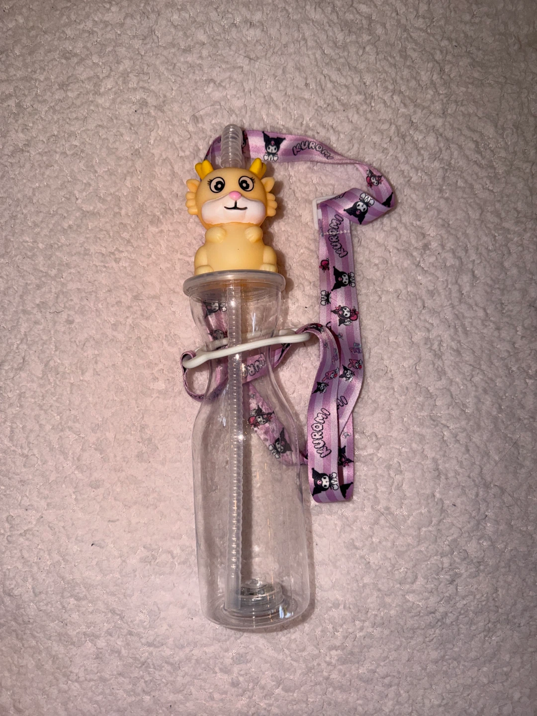 Sanrio Kuromi Light-Up Tumbler with Lanyard