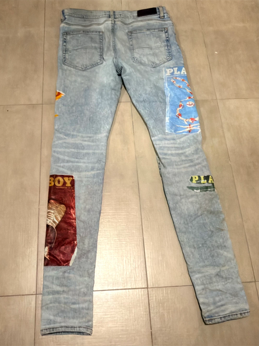 Amiri Playboy Patch Jeans - photo 2