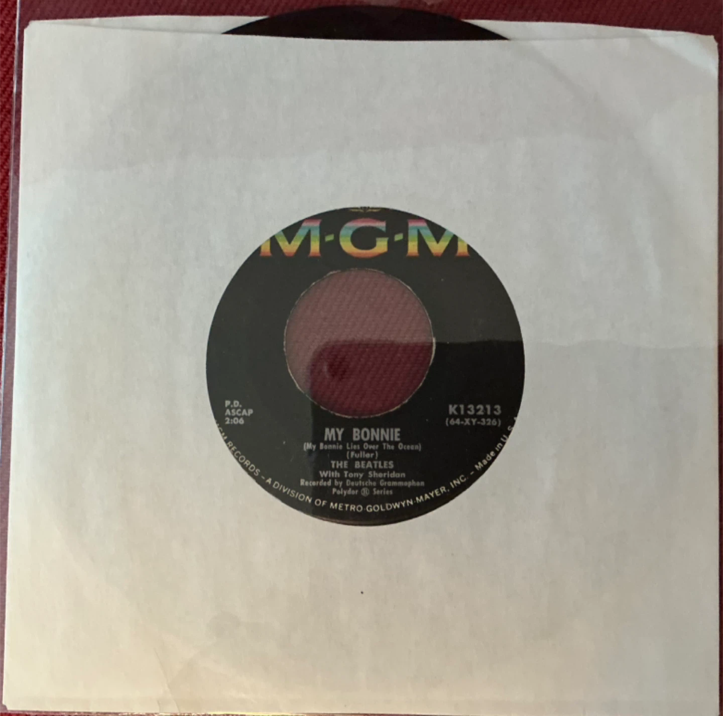 The Beatles The Saints 7" Vinyl MGM K13213
