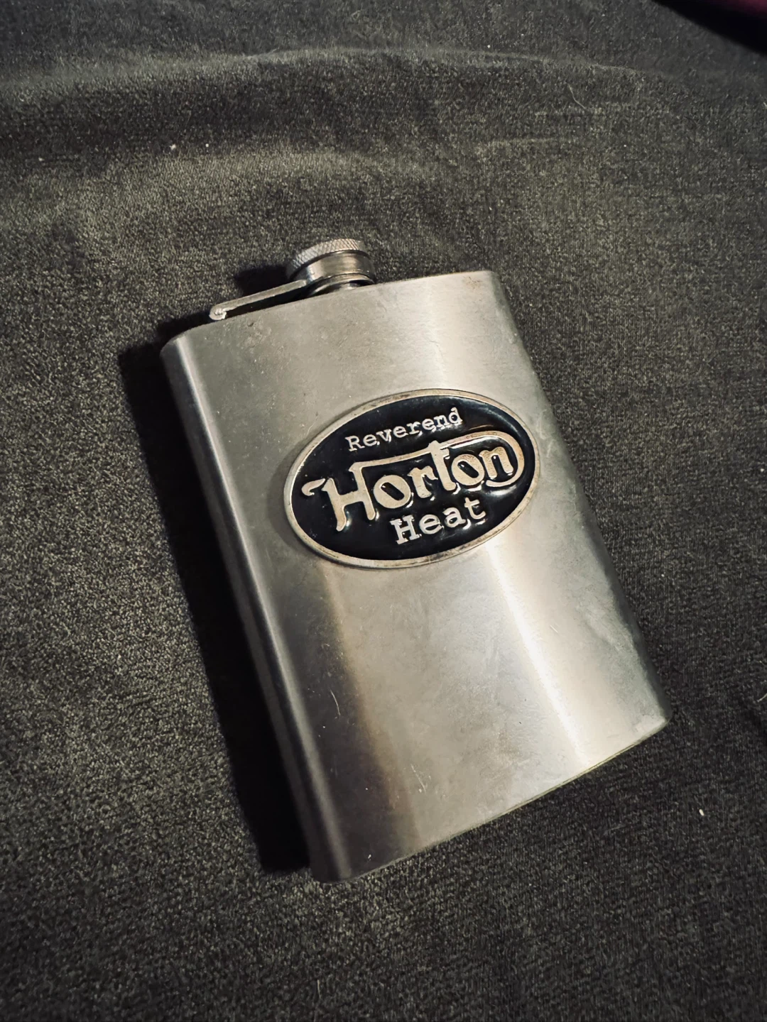Reverend Horton Heat Stainless Steel Flask