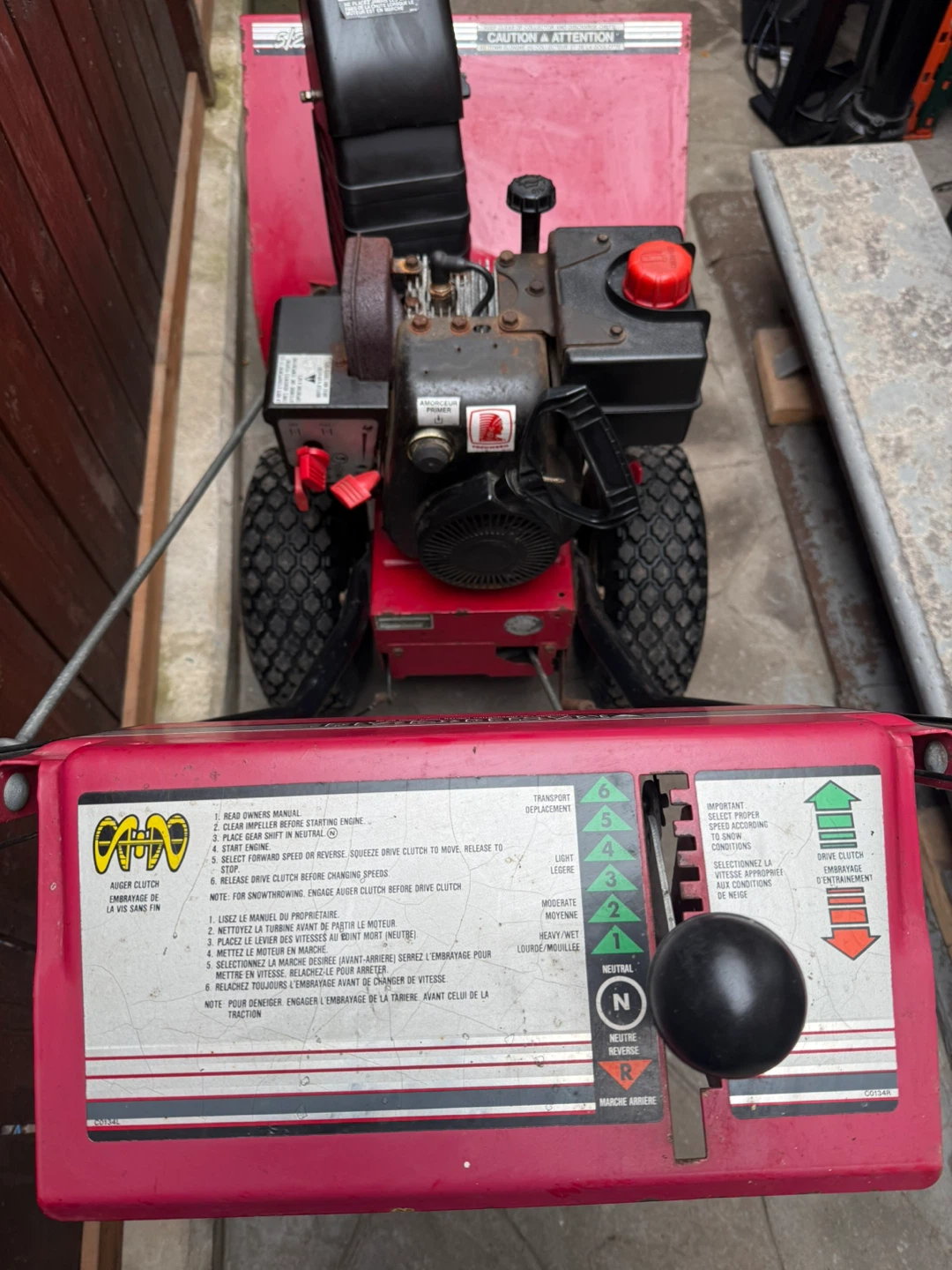 Mastercraft snowblower - photo 2