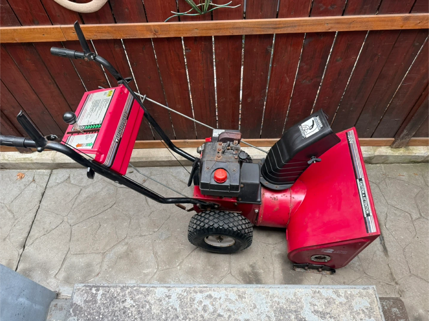 Mastercraft snowblower