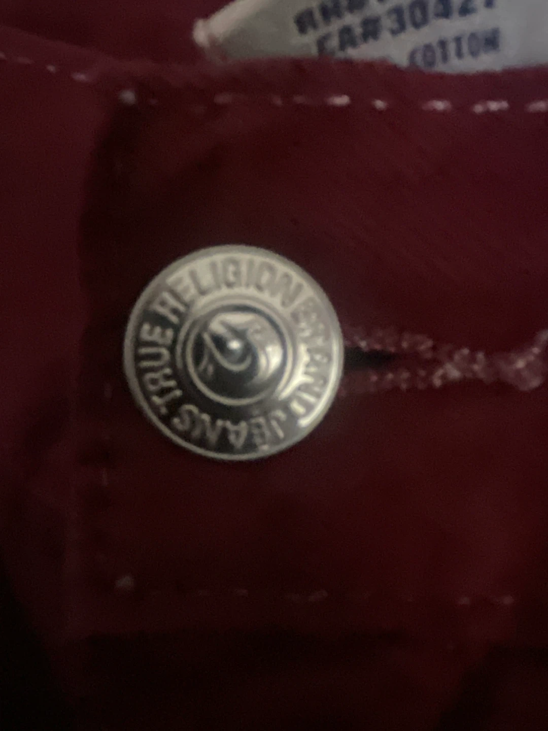 True Religion Brand Jeans Red Size 32 - photo 3