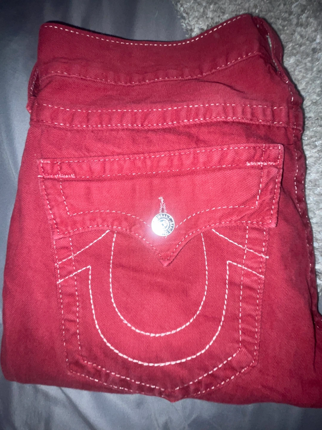 True Religion Brand Jeans Red Size 32