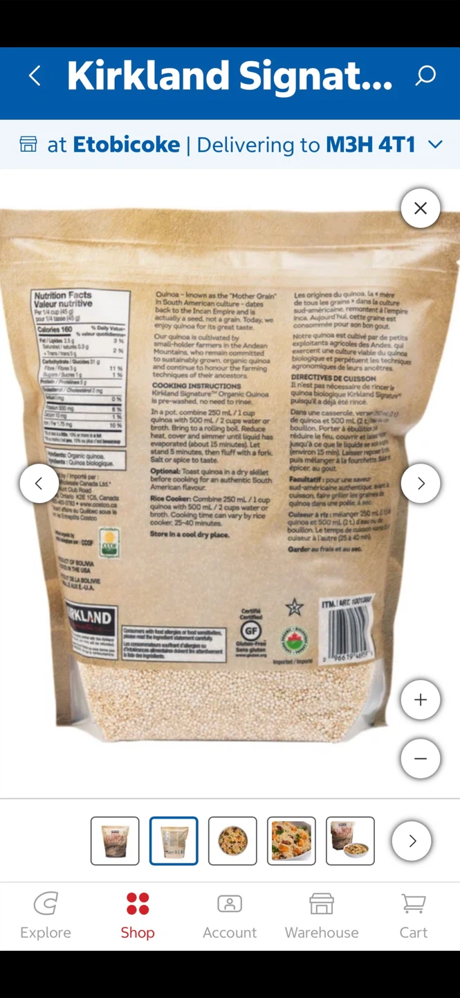 💛BRAND NEW! Large Bag Organic Quinoa - photo 4