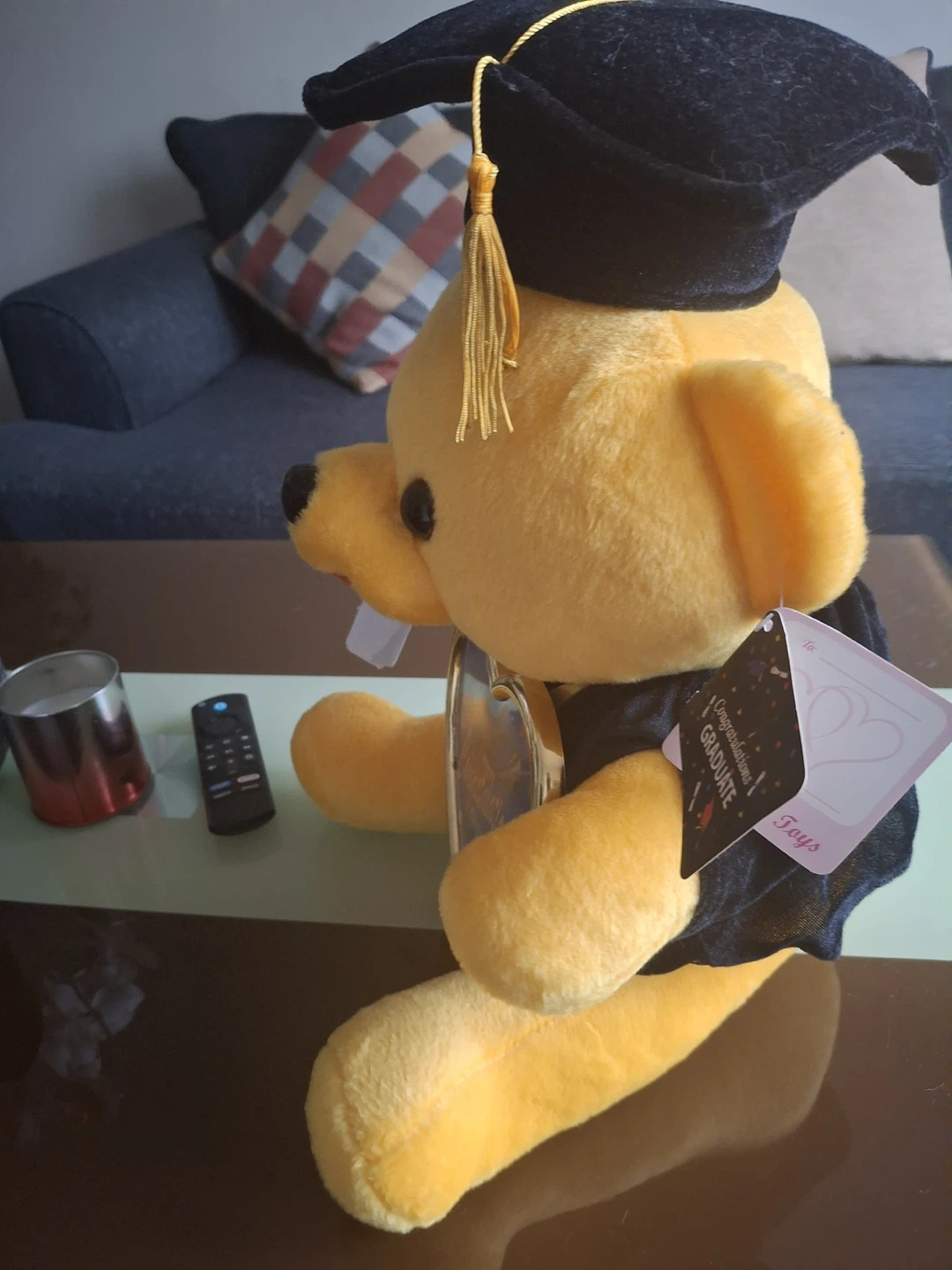 Graduation Teddy Bear with Picture Frame - photo 2