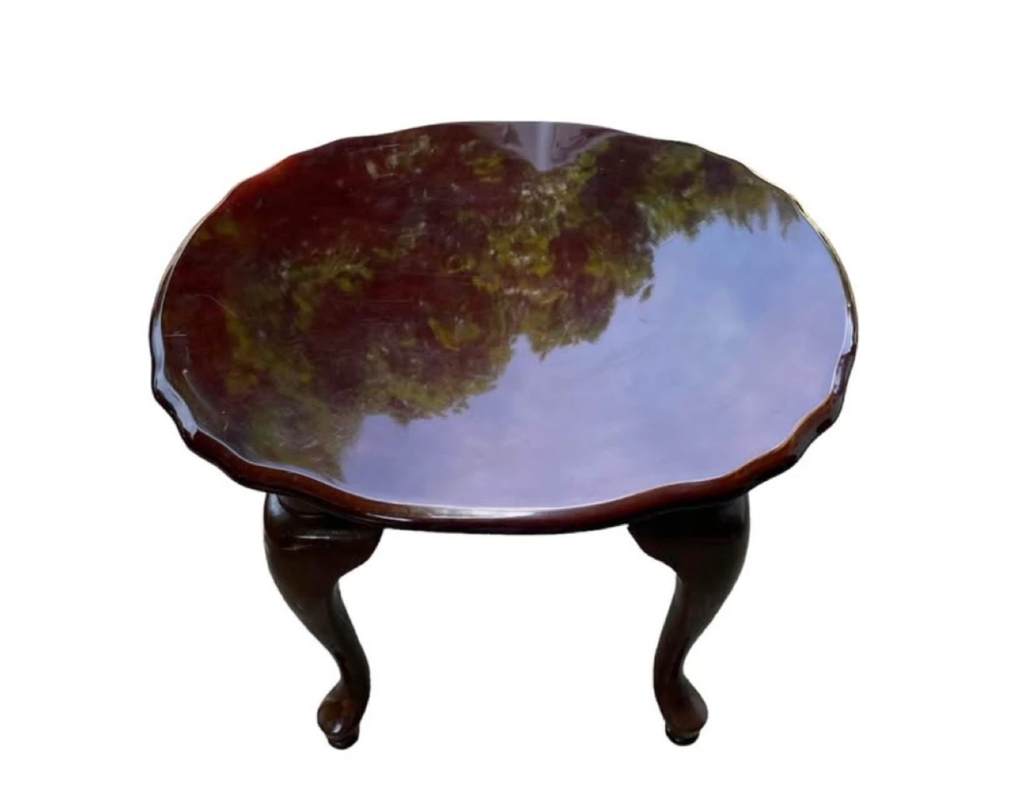 Dark Wood Side Tables