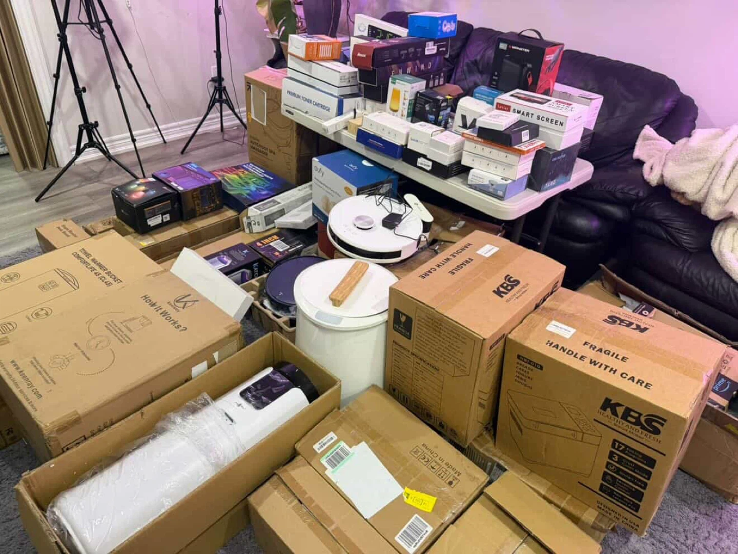 Assorted Electronics and Home Goods Boxes - photo 2