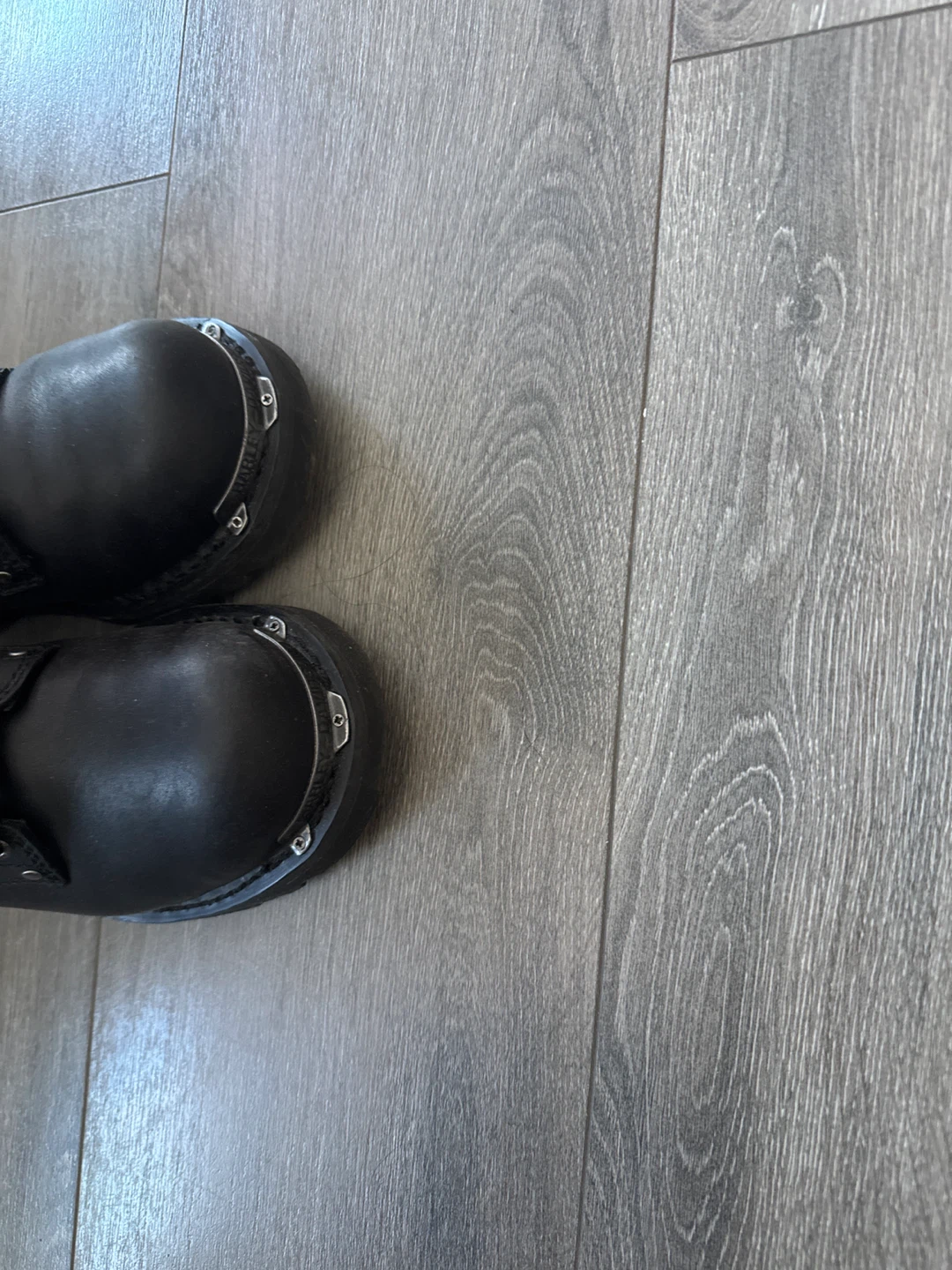 Harley-Davidson Black Leather Boots Women 8M - photo 3
