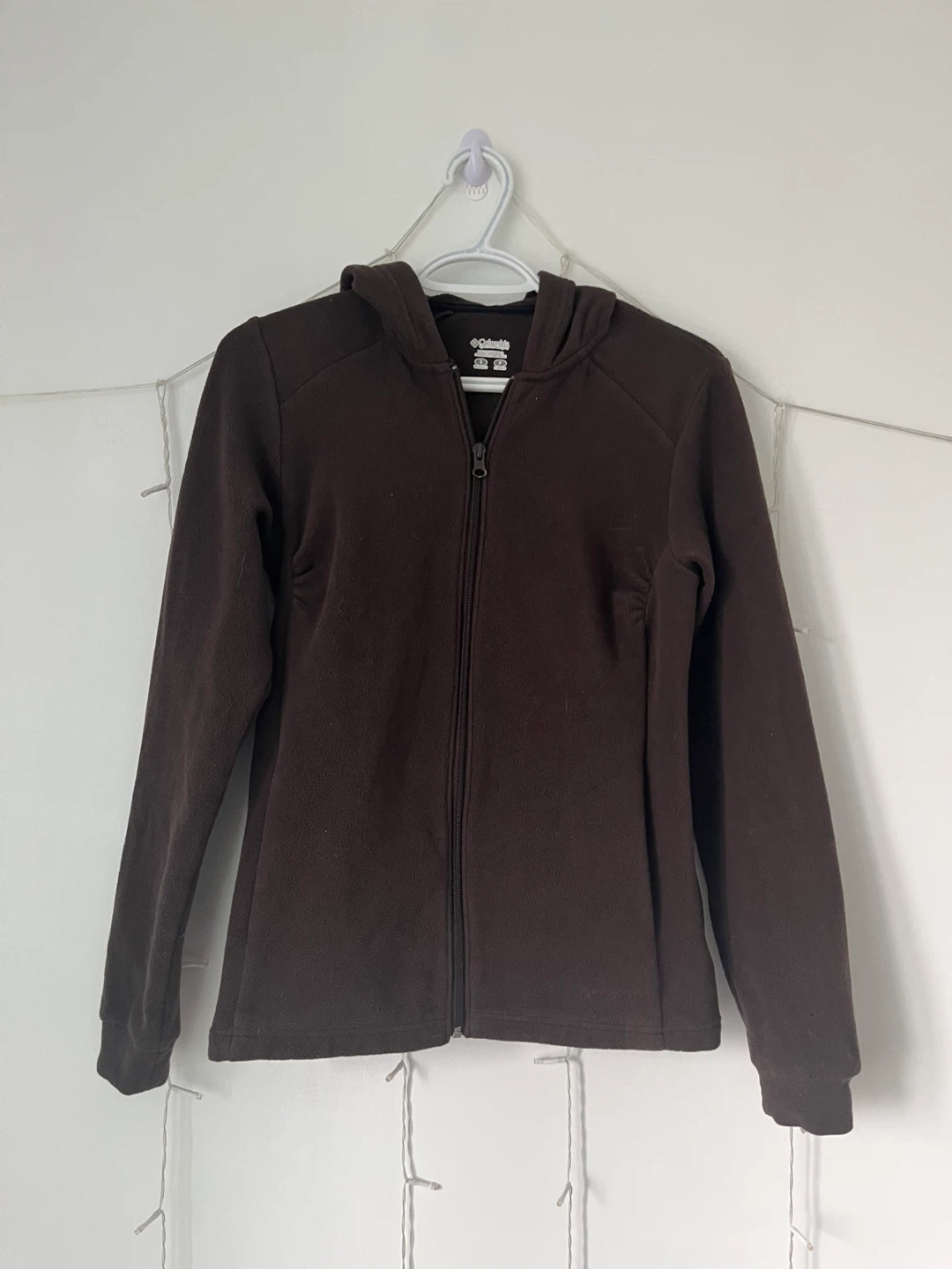 Columbia Women's Fleece Hoodie - Brown, Size S