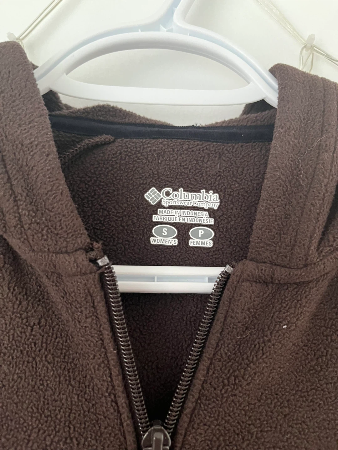 Columbia Women's Fleece Hoodie - Brown, Size S - photo 2
