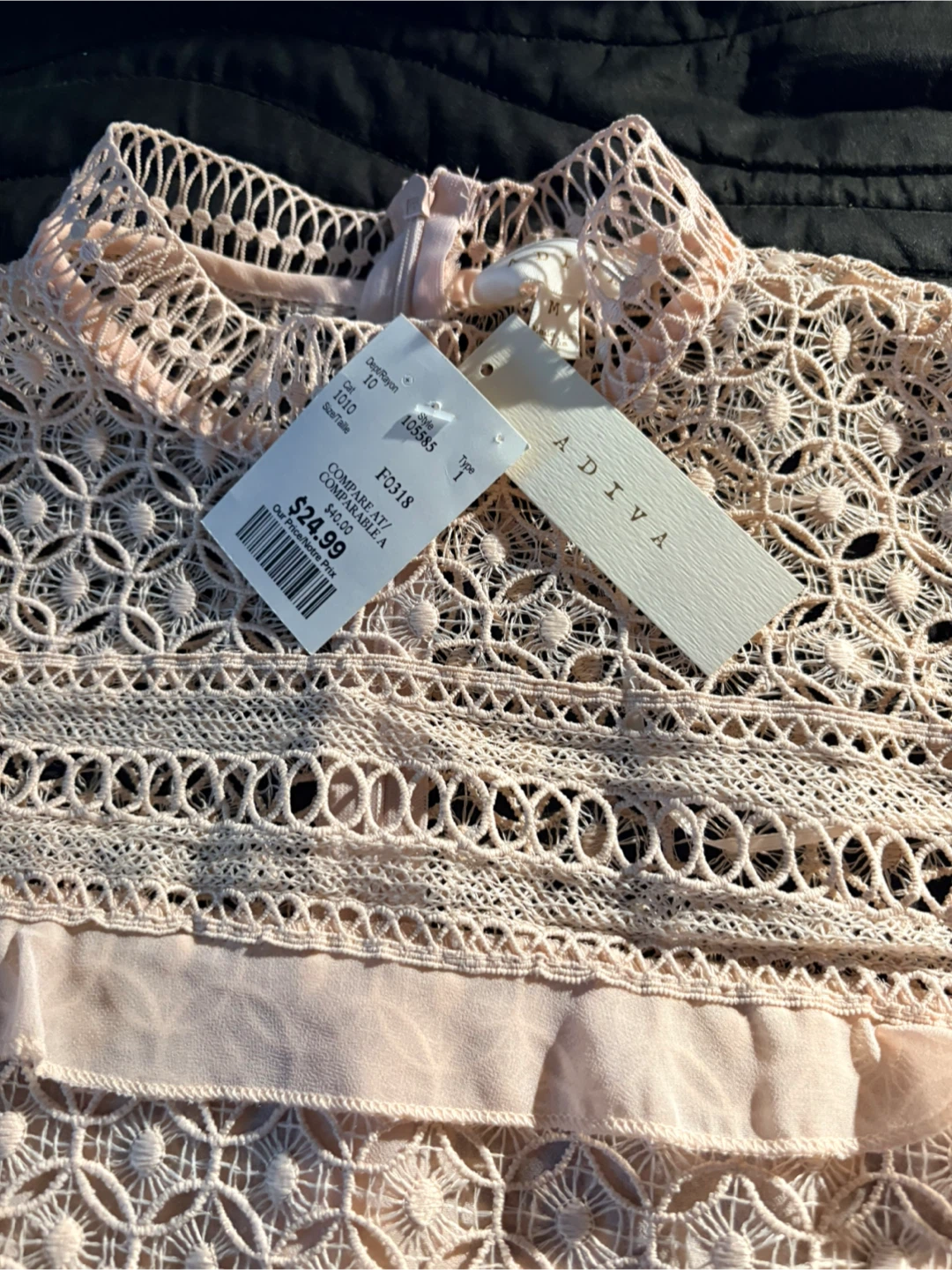 ADIVA Lace Top - Size M