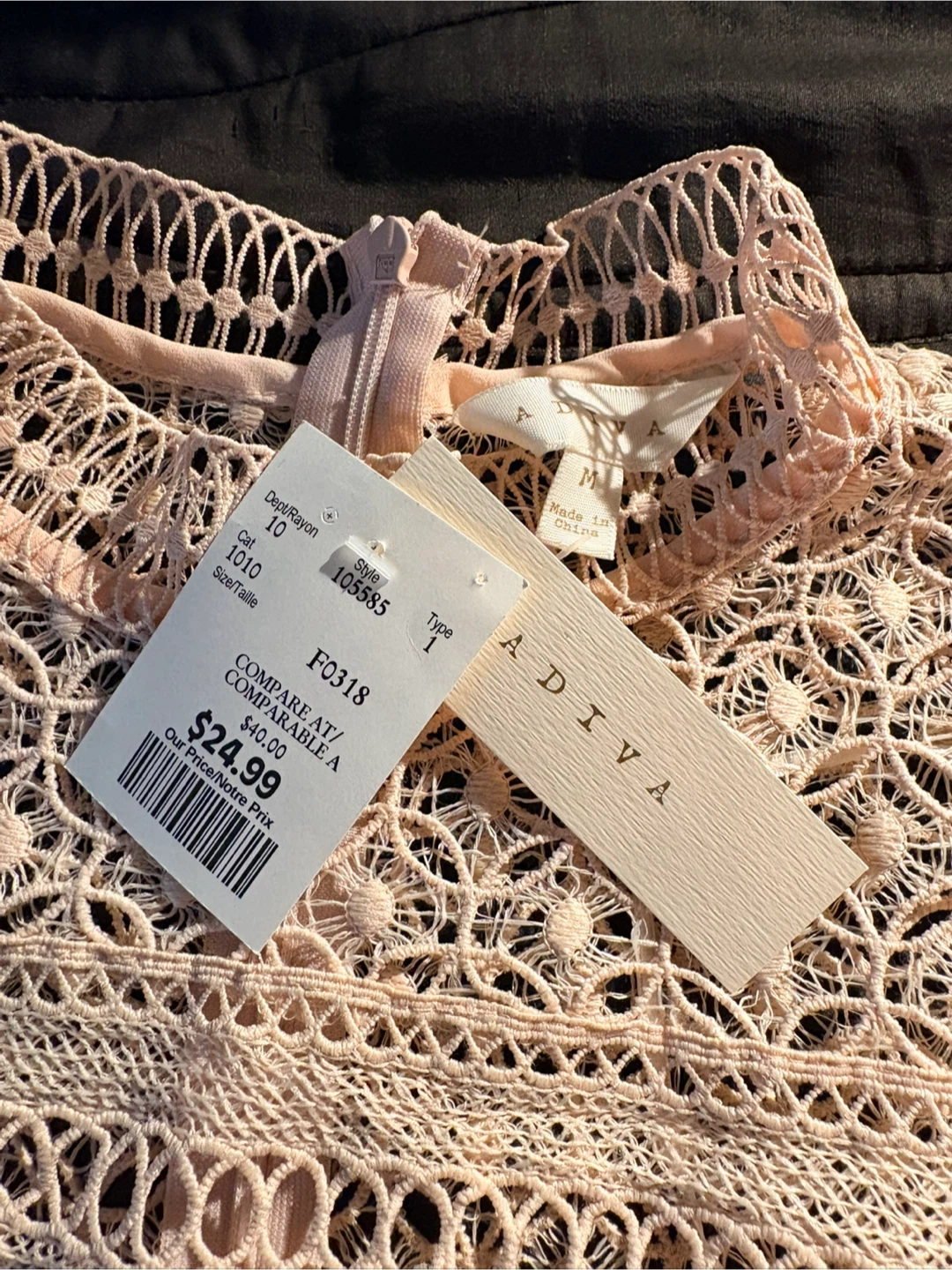ADIVA Lace Top - Size M - photo 3