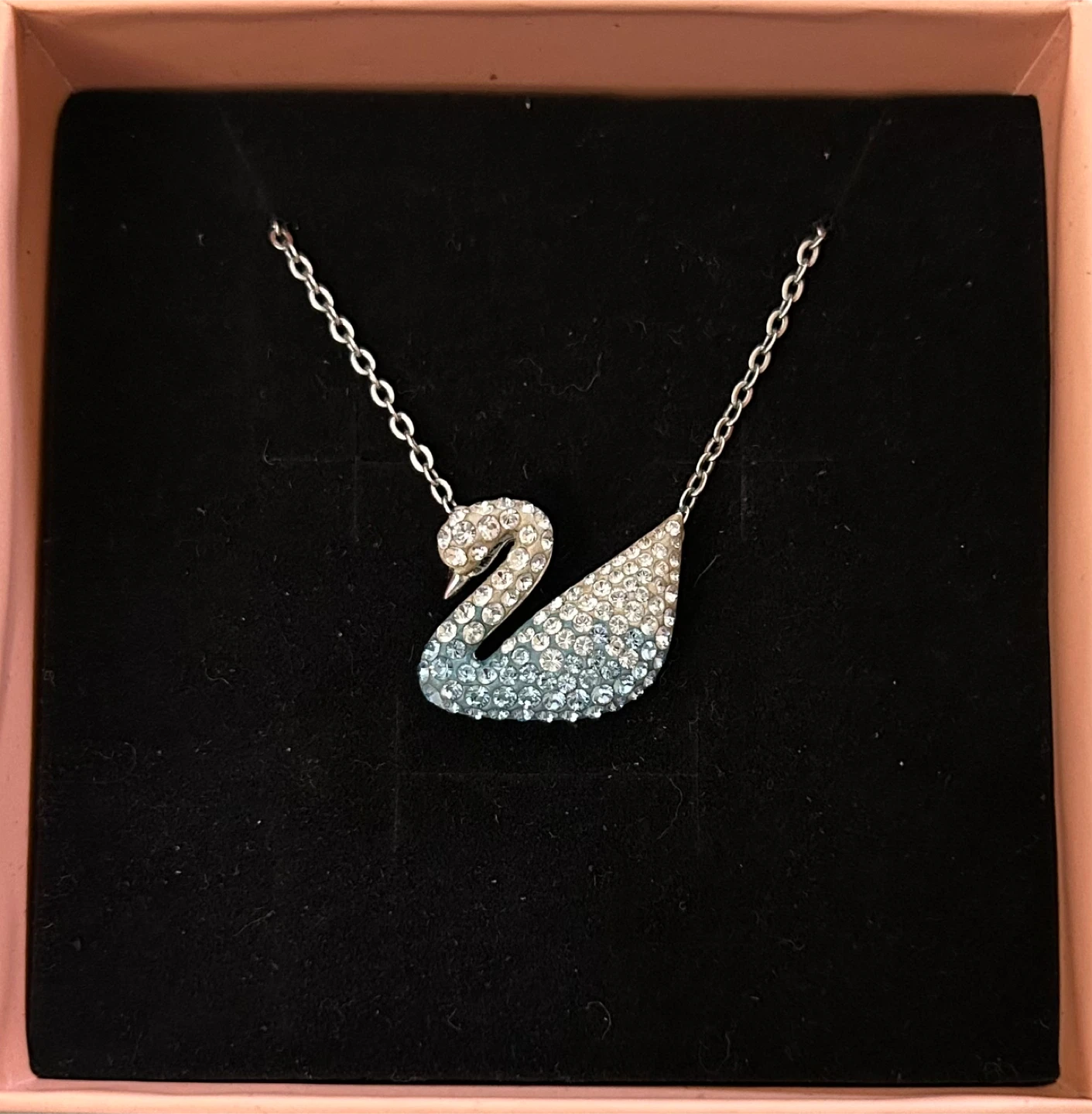 Swarovski Swan Necklace