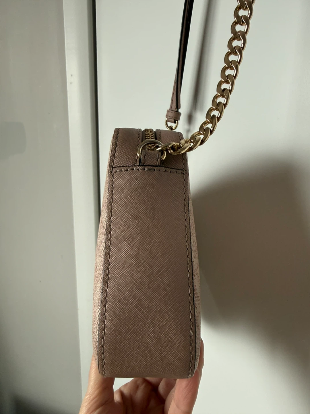 Michael Kors Crossbody Bag - Pink MK Monogram - photo 2