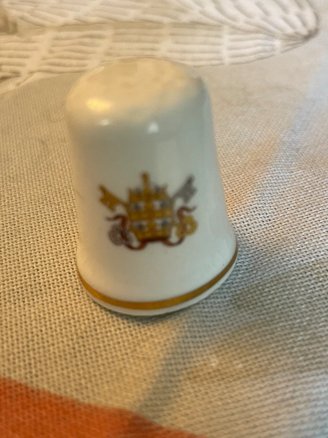 Pope John Paul II Thimble - Fine Bone China - Made in England - photo 3