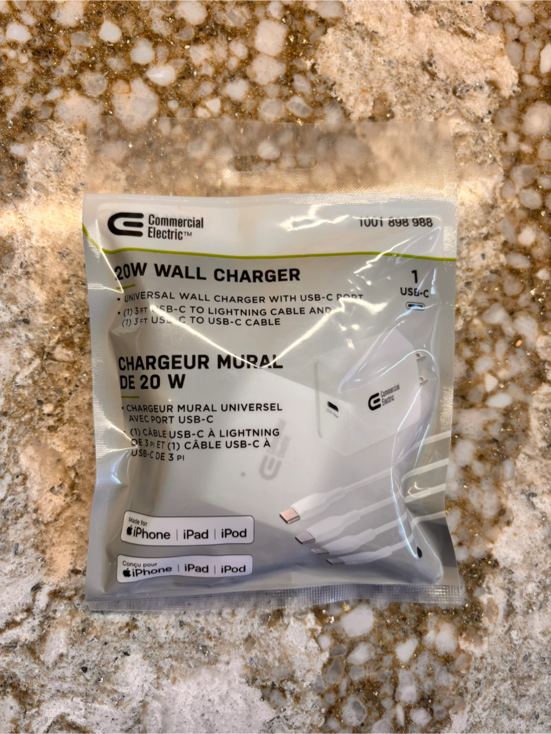Commercial Electric 20W Wall Charger