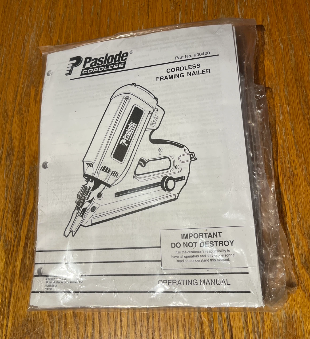 Paslode Cordless Framing Nailer - 900420 - photo 5
