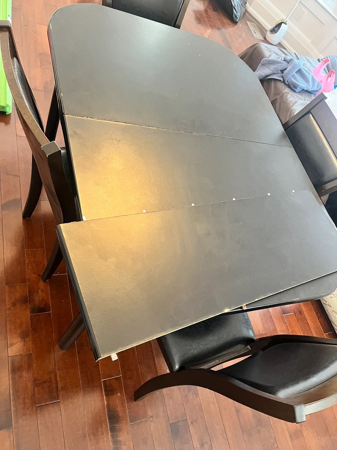 Expandable Dining Table with 4 Chairs - photo 5