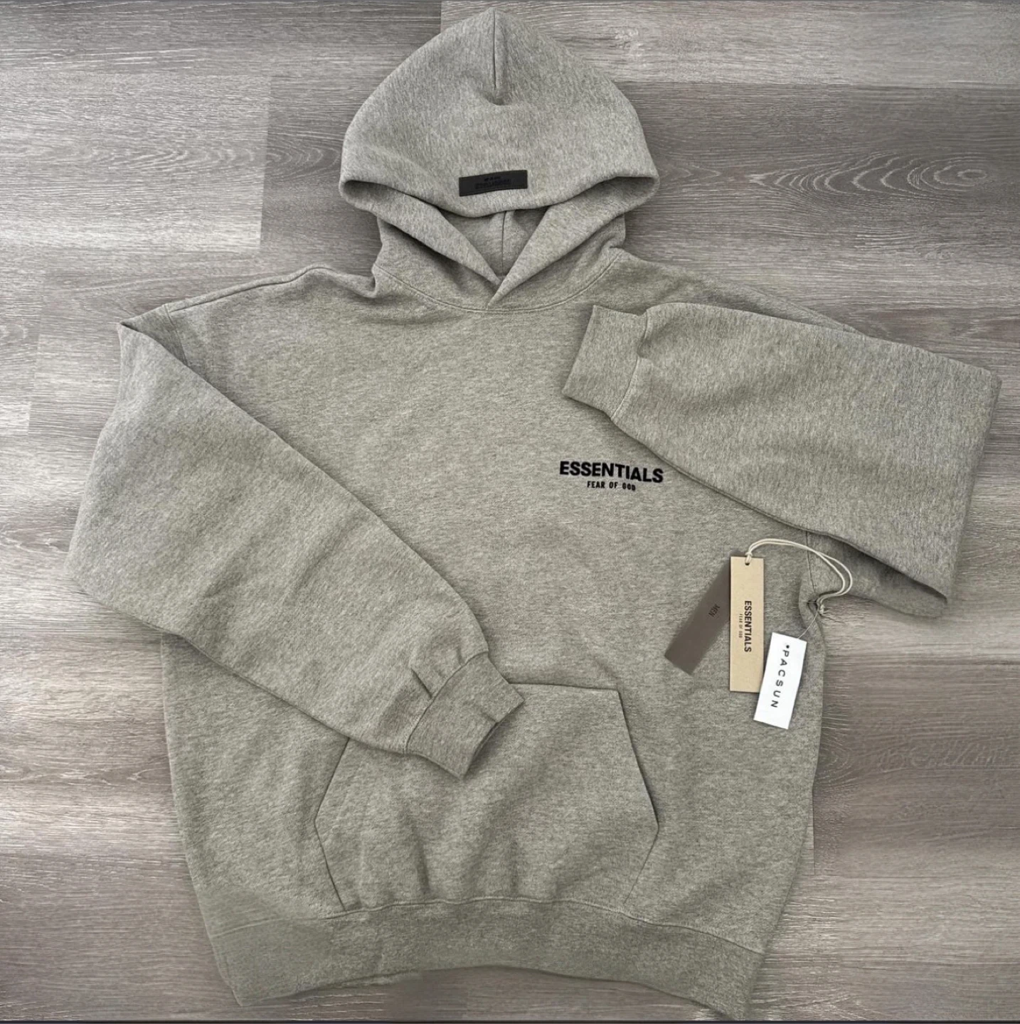 ESSENTIALS Fear of God Hoodie - Grey - Men's