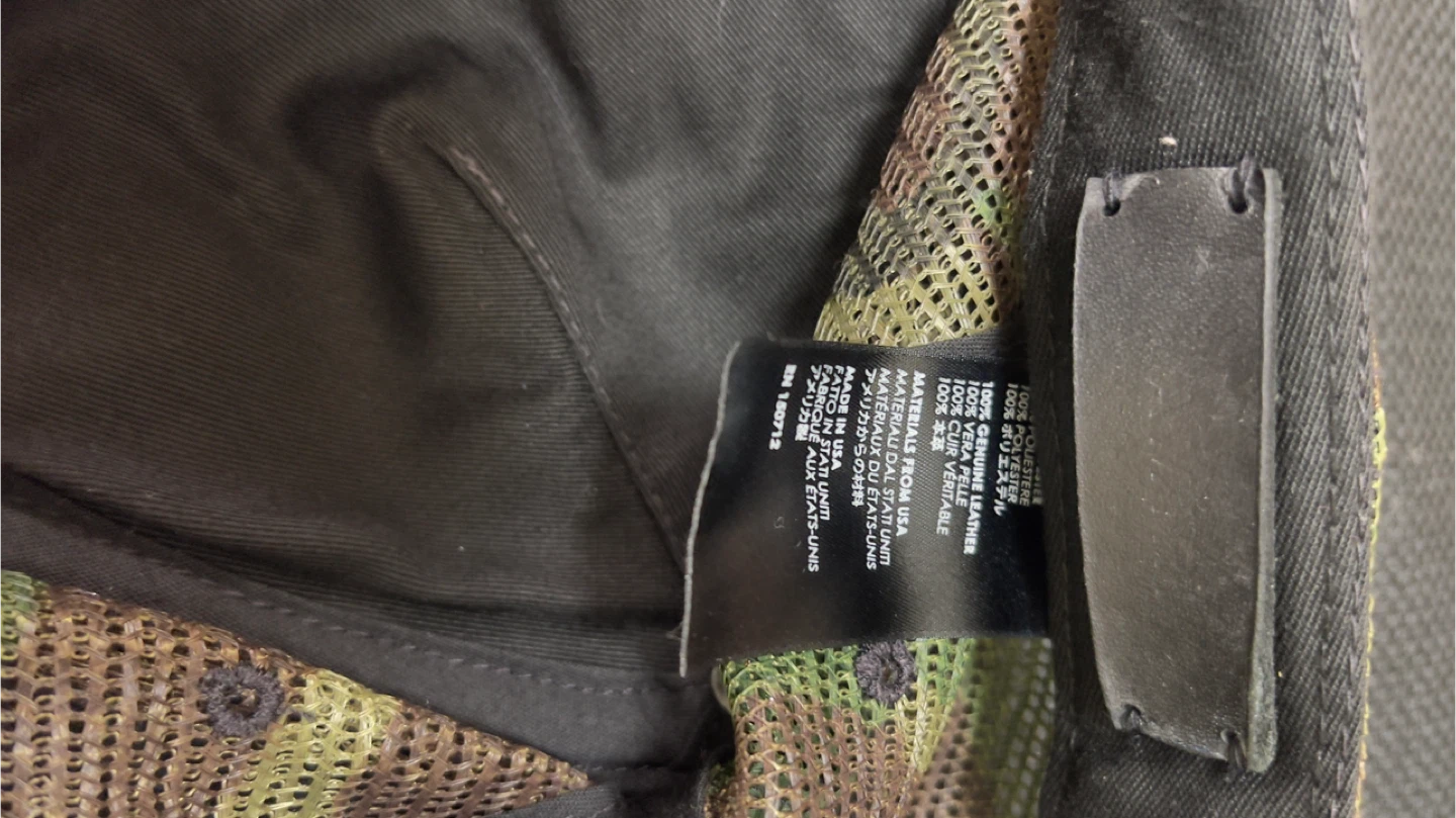Amiri Camouflage Trucker Hat with Stars - photo 4