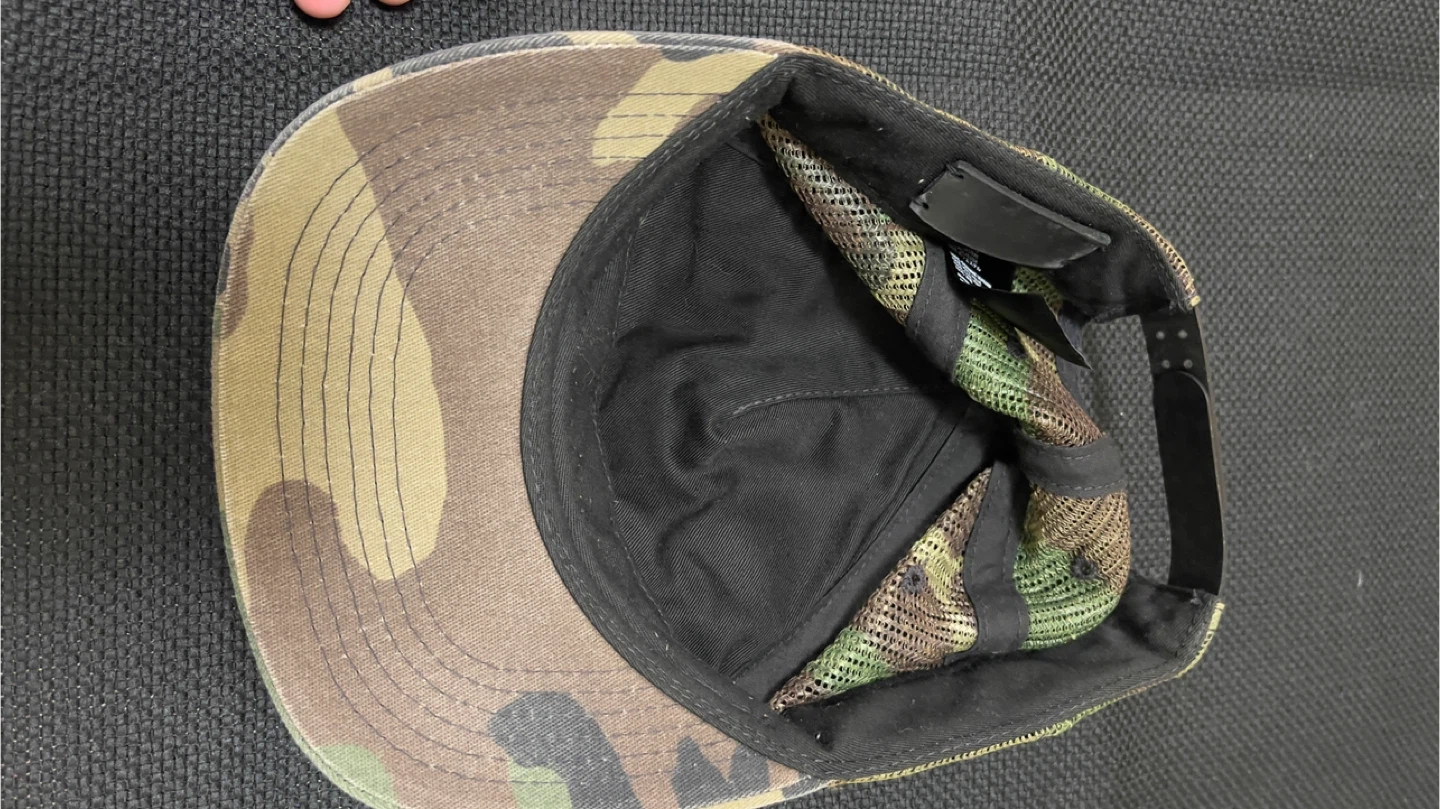 Amiri Camouflage Trucker Hat with Stars - photo 5