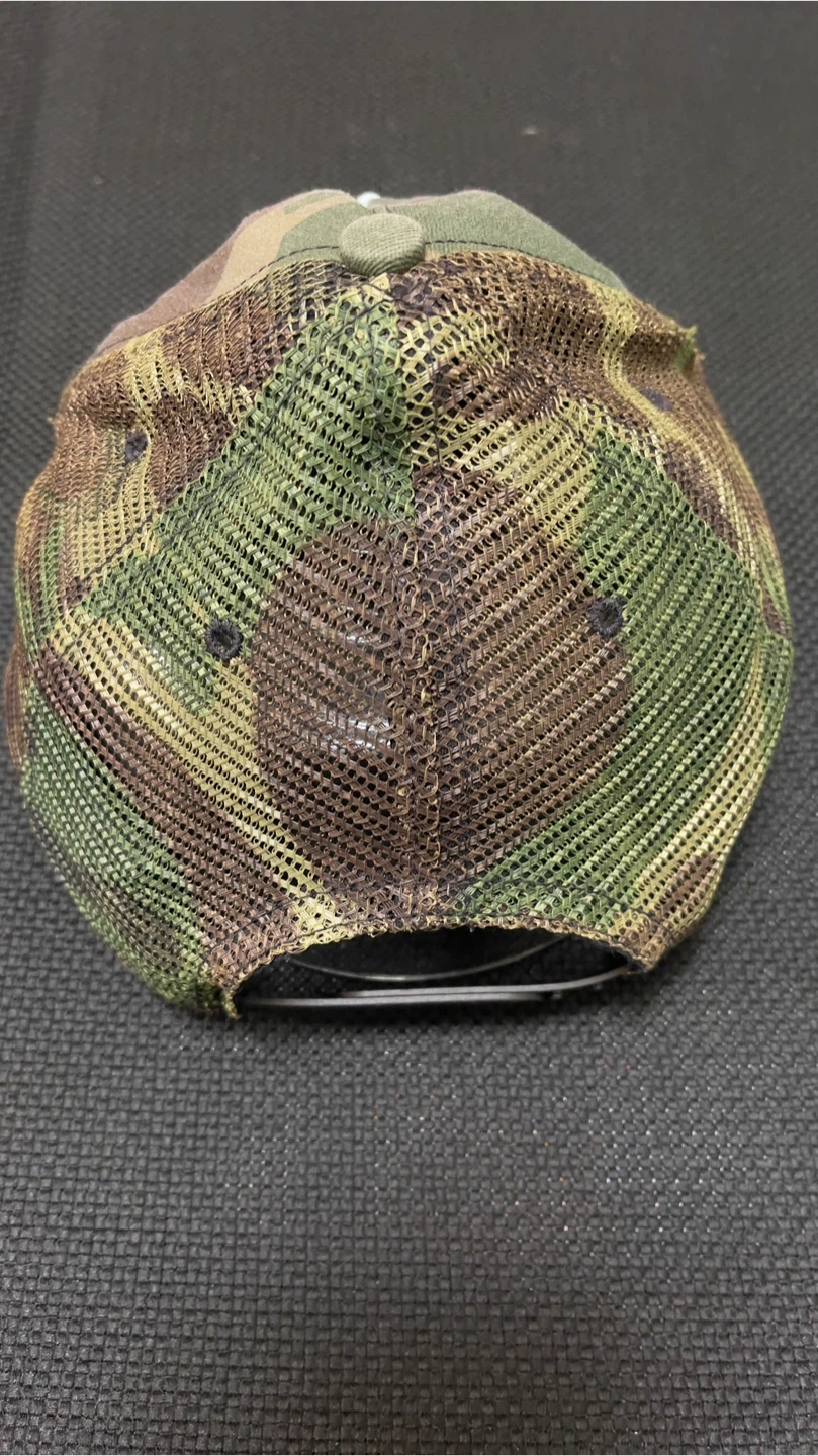 Amiri Camouflage Trucker Hat with Stars - photo 2