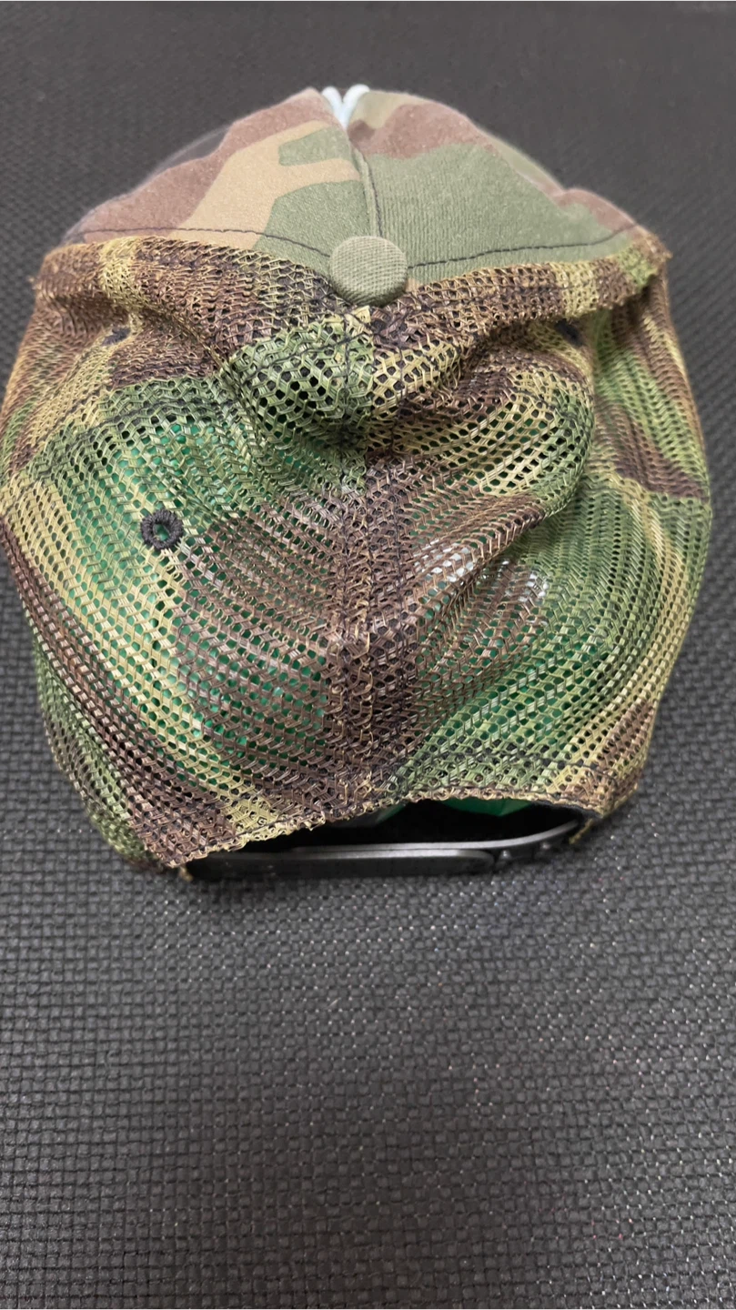 Amiri Camouflage Trucker Hat with Stars - photo 3