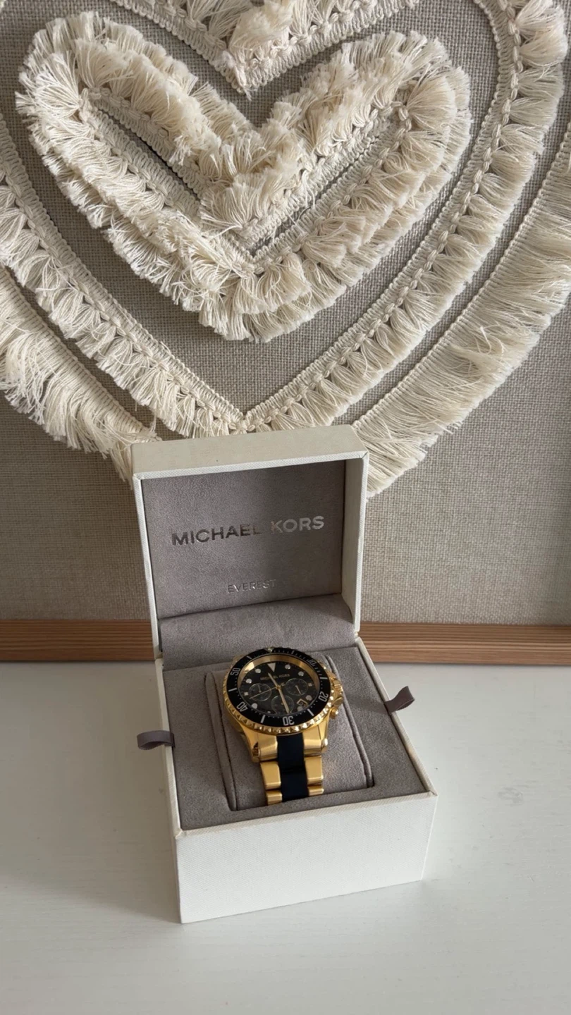 Michael Kors Everest Gold Tone Watch