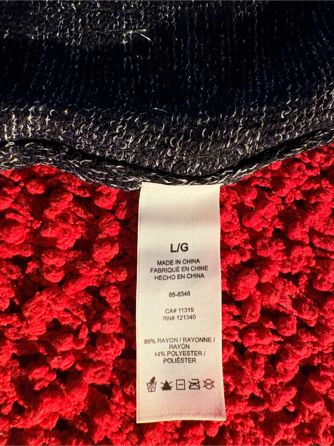 Dynamite Sequin Striped Sweater Dress - L - photo 4