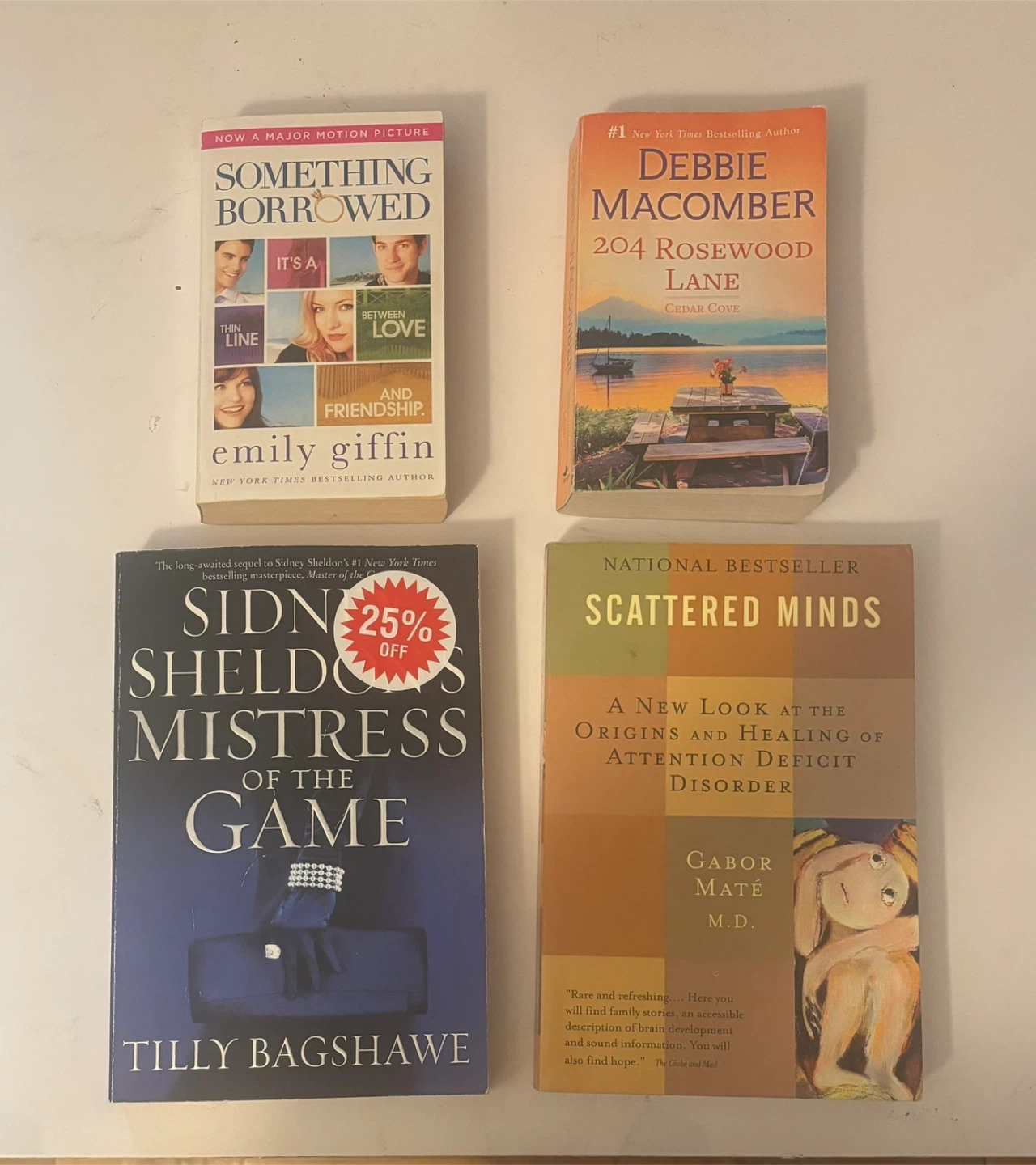 A box of Books: Various authors