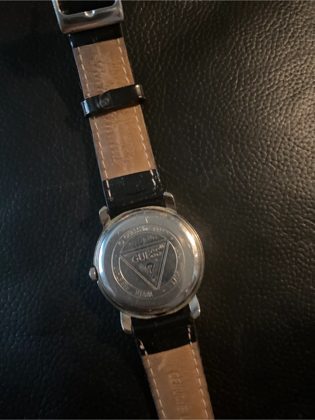 Guess Watch with Black Leather Band - photo 3