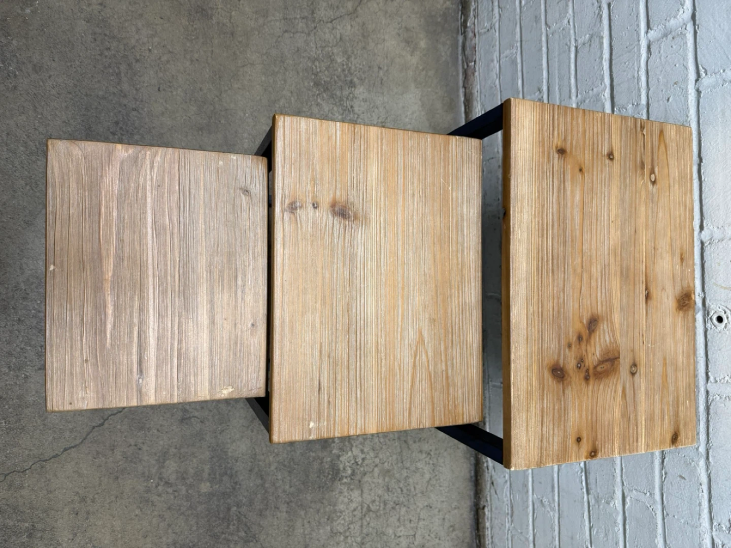 Nesting Tables Set of 3 for sale! - photo 4