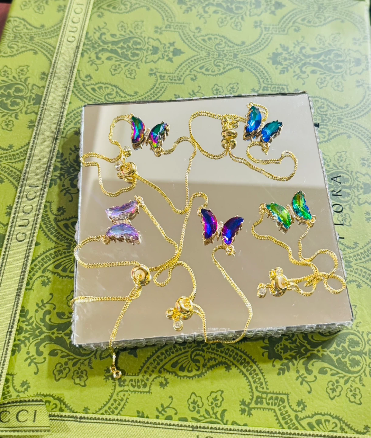 Butterfly Crystal Bracelet