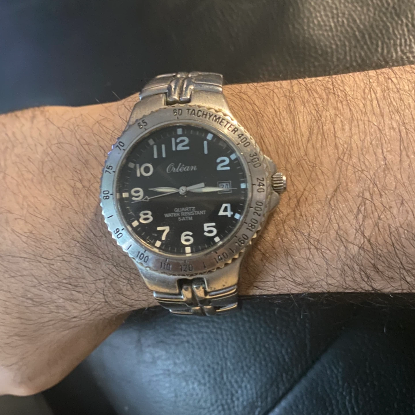 Orlean Men's Stainless Steel Watch