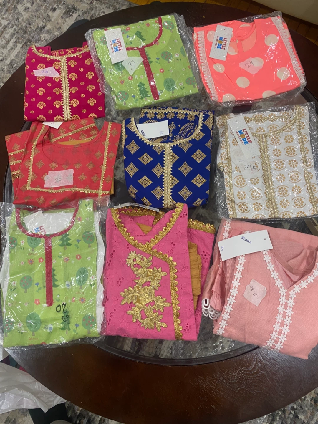 Little Mode Girls' Tops 2 pieces