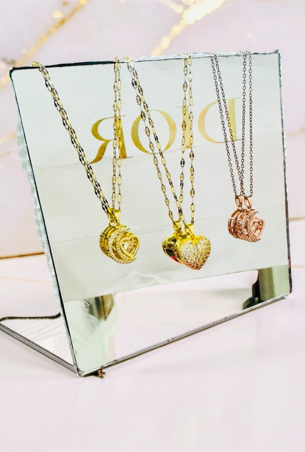 Chain Pendant sets- Gold Tone - photo 5