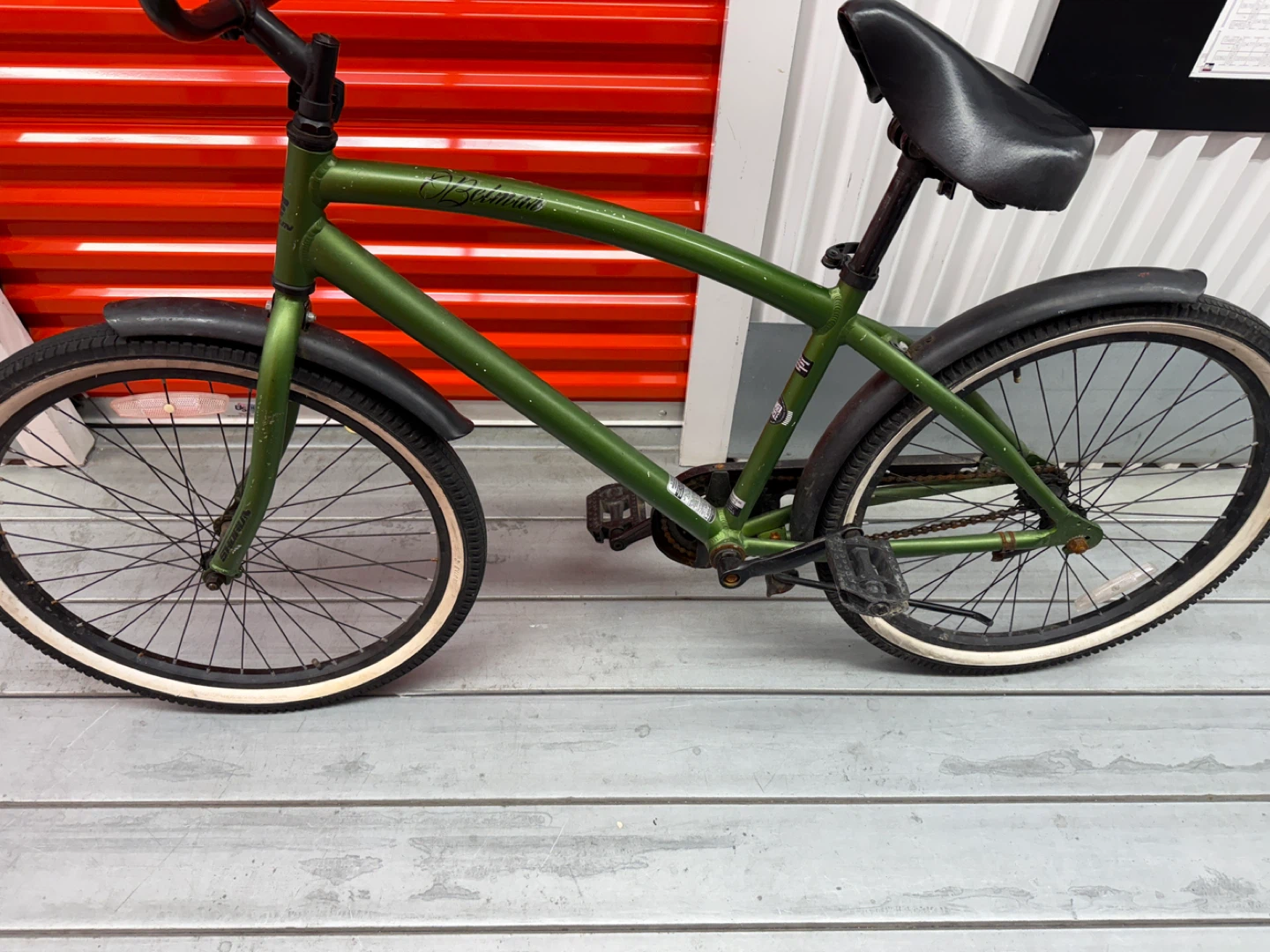 Green bicycle - photo 4