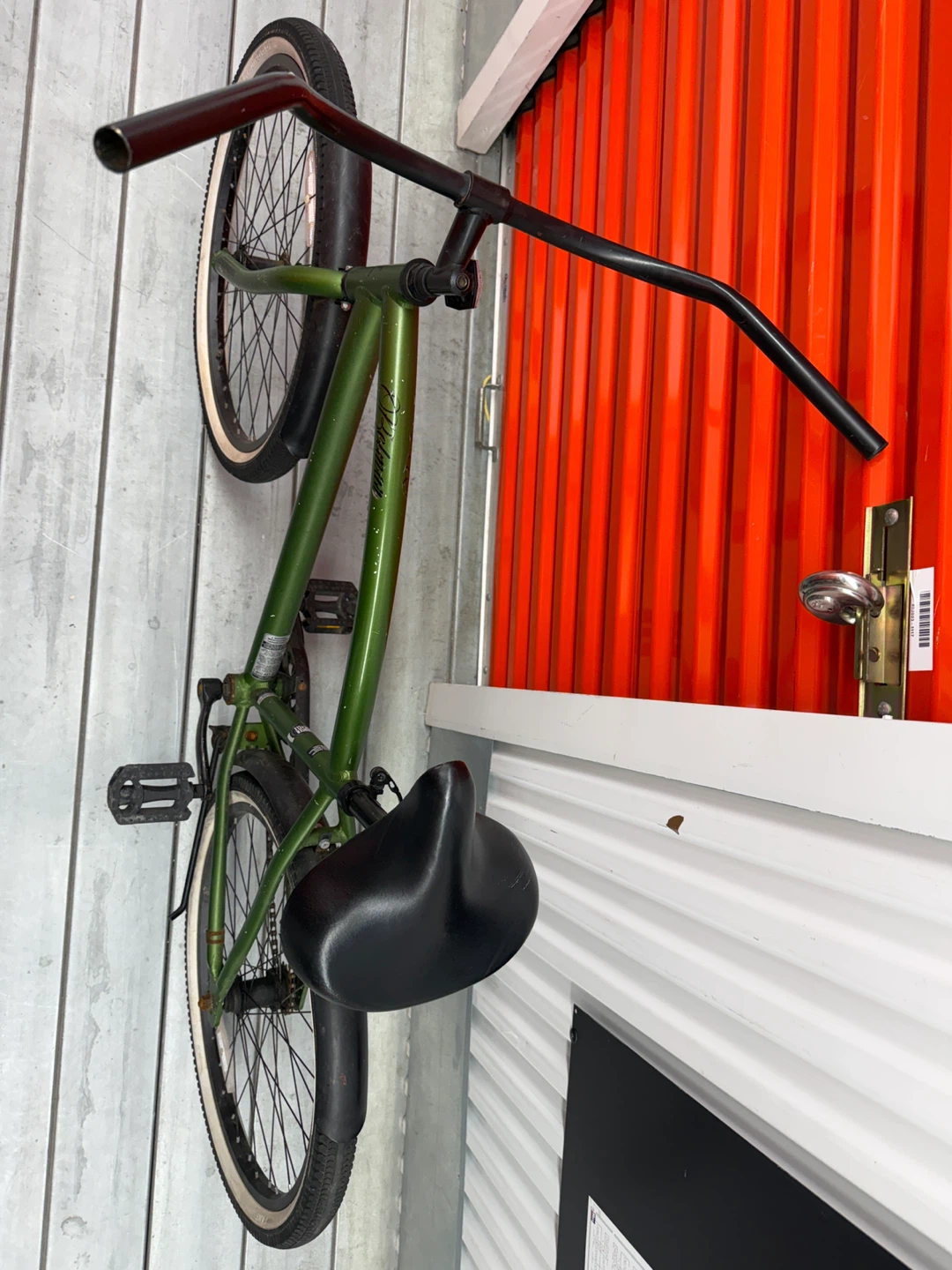 Green bicycle - photo 3